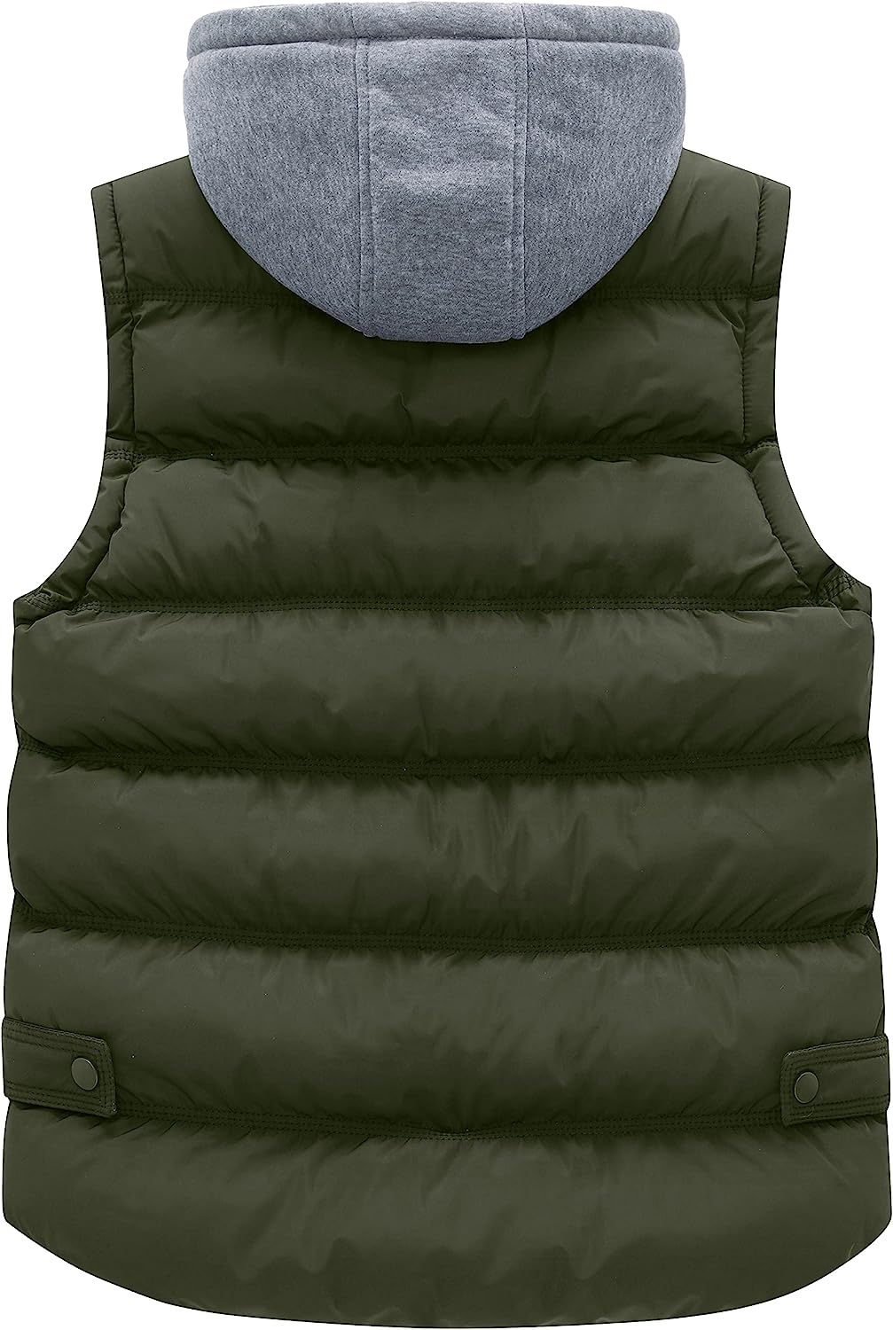 Wantdo Women's Quilted Puffer Vest Thicken Warm Winter Coat with Removable Hood - Image 2